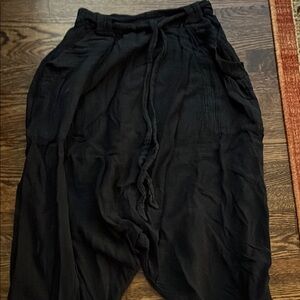 Black Harem Pants